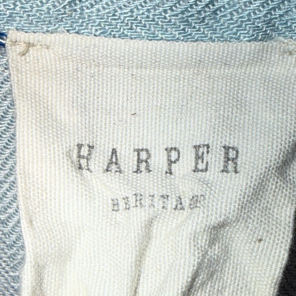Harper Light Blue & Red button up - Picture 6 of 6